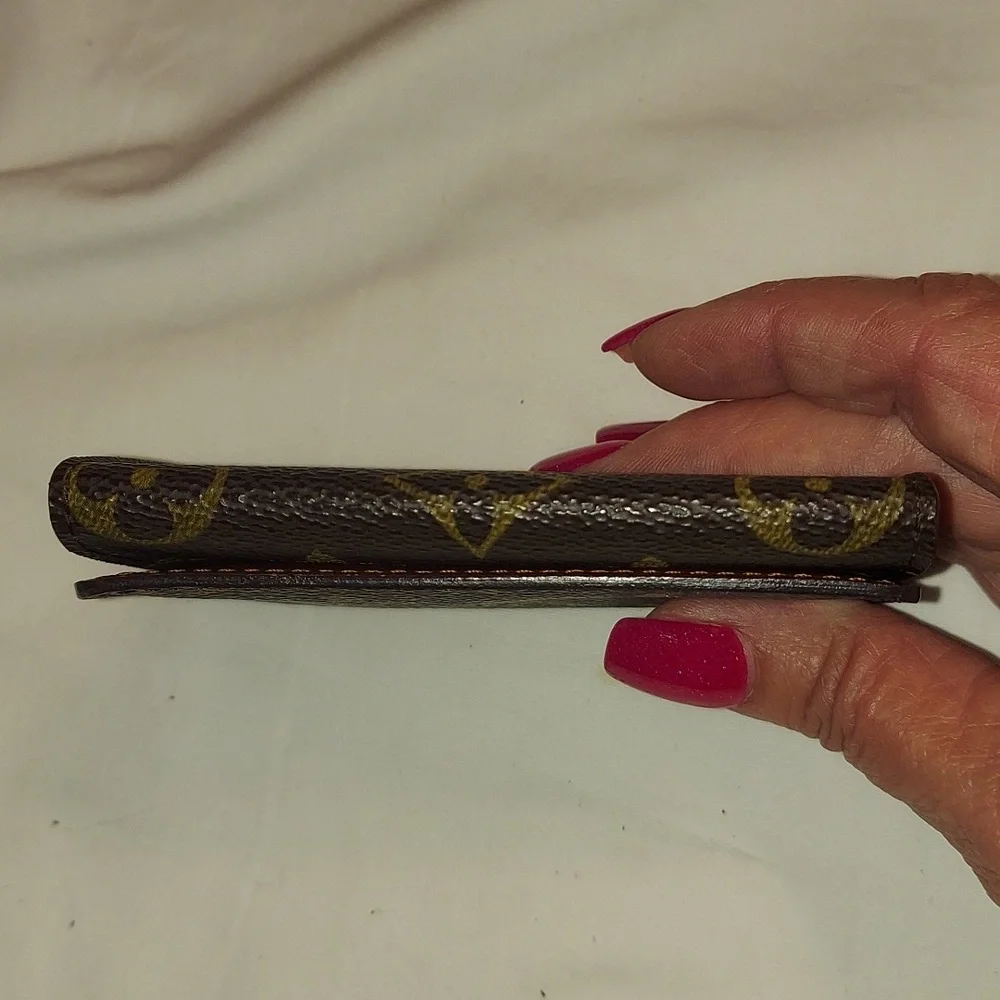 Louis Vuitton Vintage Monogram Card Holder w/Box Authentic